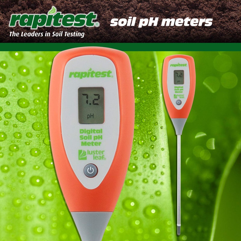 Luster Leaf Rapitest Digital Soil pH Meter. Designed and Engineered in the USA. - Image 4